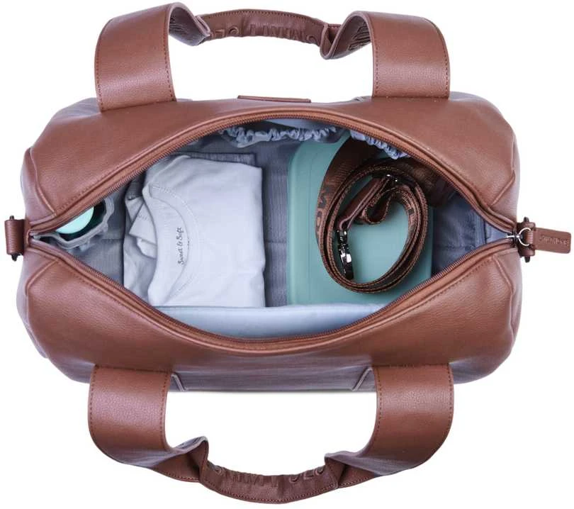 CHILDHOME MOMMY CLUB MAMOS KREPŠYS, SIGNATURE DARK BROWN