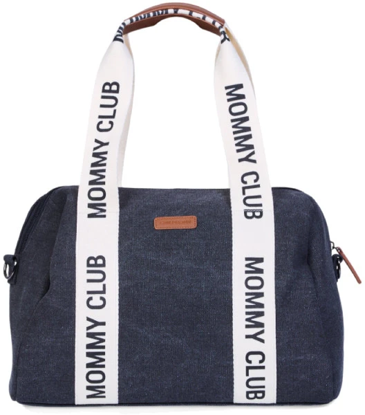 CHILDHOME MOMMY CLUB MAMOS KREPŠYS, SIGNATURE CANVAS Juodas