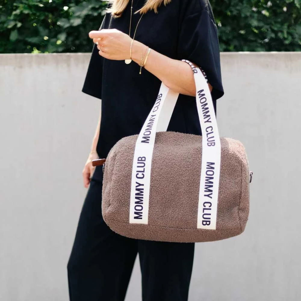 CHILDHOME MOMMY CLUB MAMOS KREPŠYS, SIGNATURE TEDDY SOFT BROWN