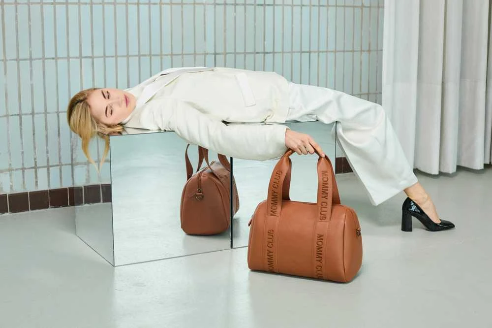 CHILDHOME MOMMY CLUB MAMOS KREPŠYS, SIGNATURE BROWN