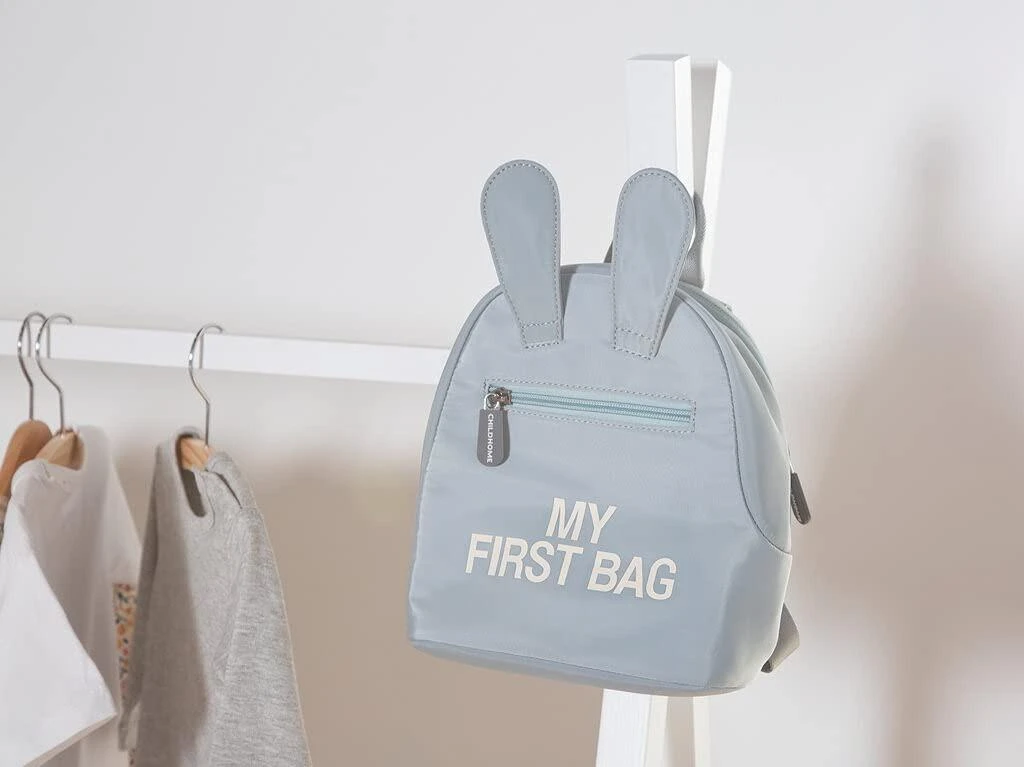 CHILDHOME VAIKIŠKA KUPRINĖ MY FIRST BAG, Pilkas/OFFWHITE