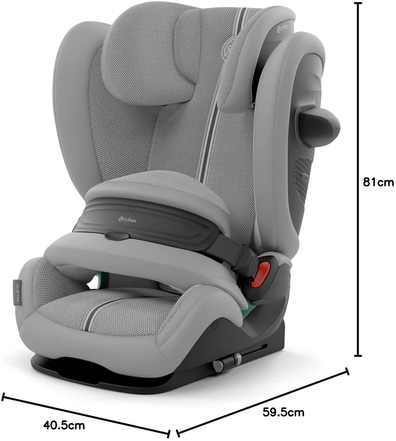 CYBEX PALLAS G2 I-FIX PLUS AUTOMOBILINĖ KĖDUTĖ 9–36 KG (76–150 CM), STONE Pilkas
