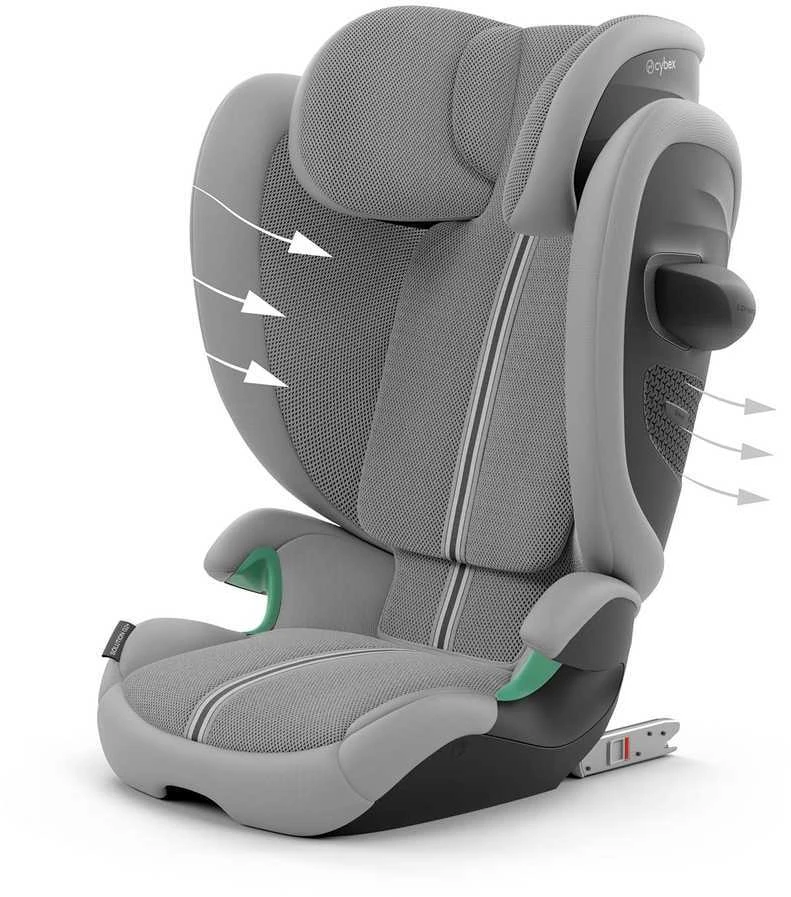CYBEX SOLUTION PLUS G2 I-FIX AUTOMOBILINĖ KĖDĖ 15-36 KG., STONE Pilkas