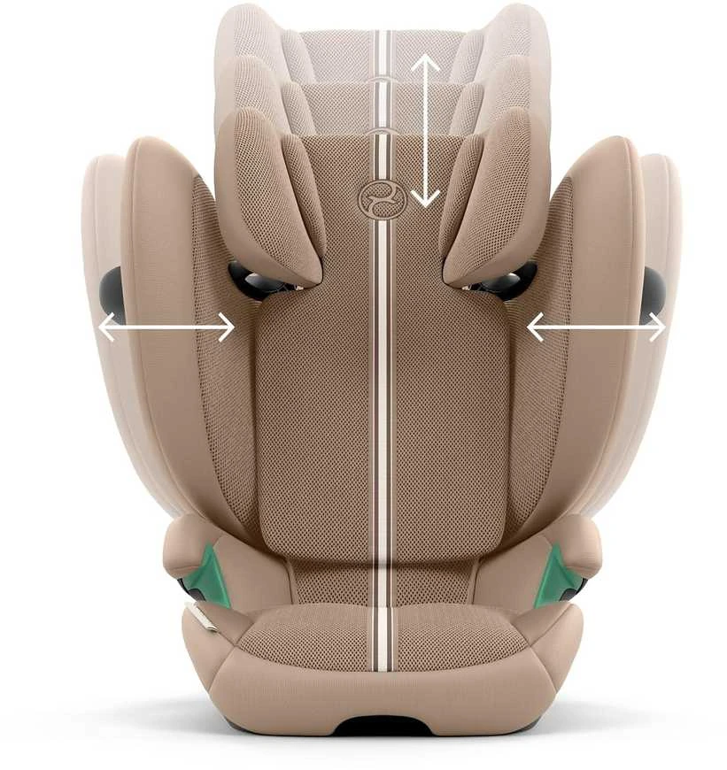 CYBEX SOLUTION PLUS G2 I-FIX AUTOMOBILINĖ KĖDĖ 15-36 KG., ALMOND BEIGE