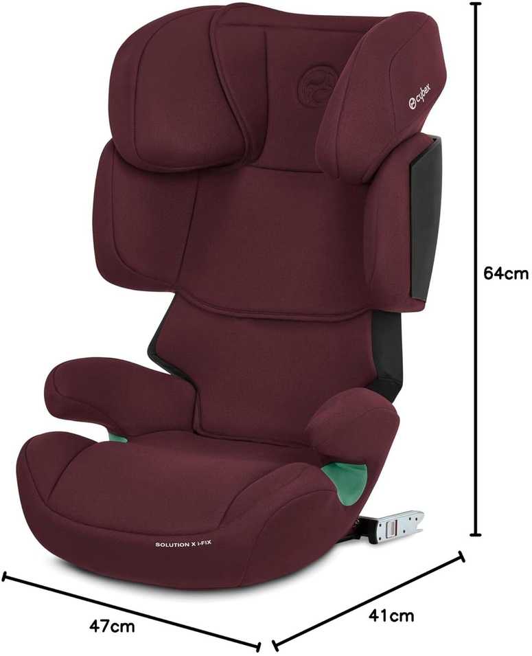 CYBEX CBX SOLUTION X I-FIX AUTOMOBILINĖ KĖDĖ 15-36 KG., RUMBA Raudonas