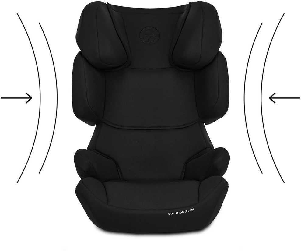 CYBEX CBX SOLUTION X I-FIX AUTOMOBILINĖ KĖDĖ 15-36 KG., PURE Juodas