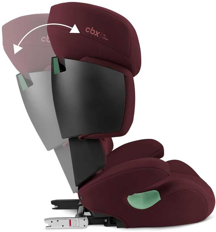 CYBEX CBX SOLUTION X I-FIX AUTOMOBILINĖ KĖDĖ 15-36 KG., RUMBA Raudonas