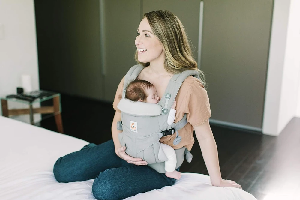 ERGOBABY nešioklė OMNI 360, perlų pilkos spalvos, BCS360GRY