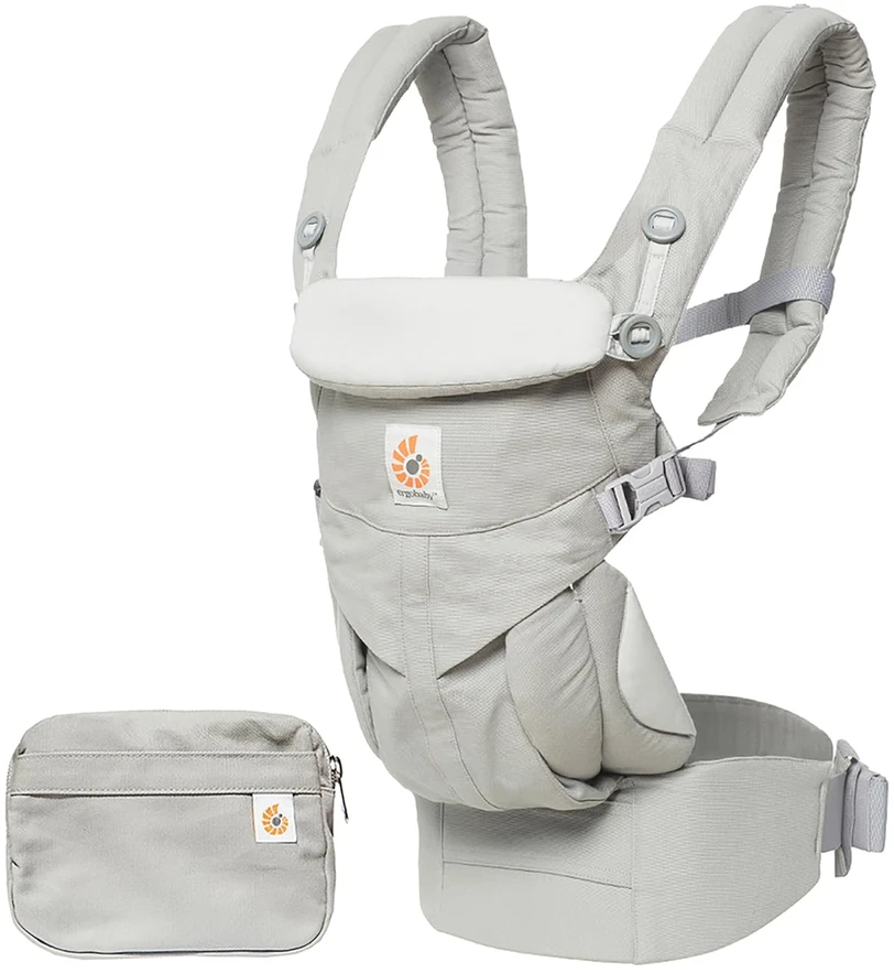 ERGOBABY nešioklė OMNI 360, perlų pilkos spalvos, BCS360GRY