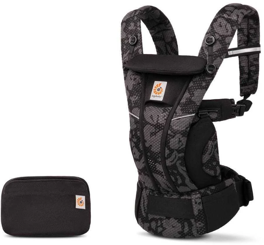ERGOBABY OMNI BREEZE NEŠIOKLĖ, ONYX BLOOMS