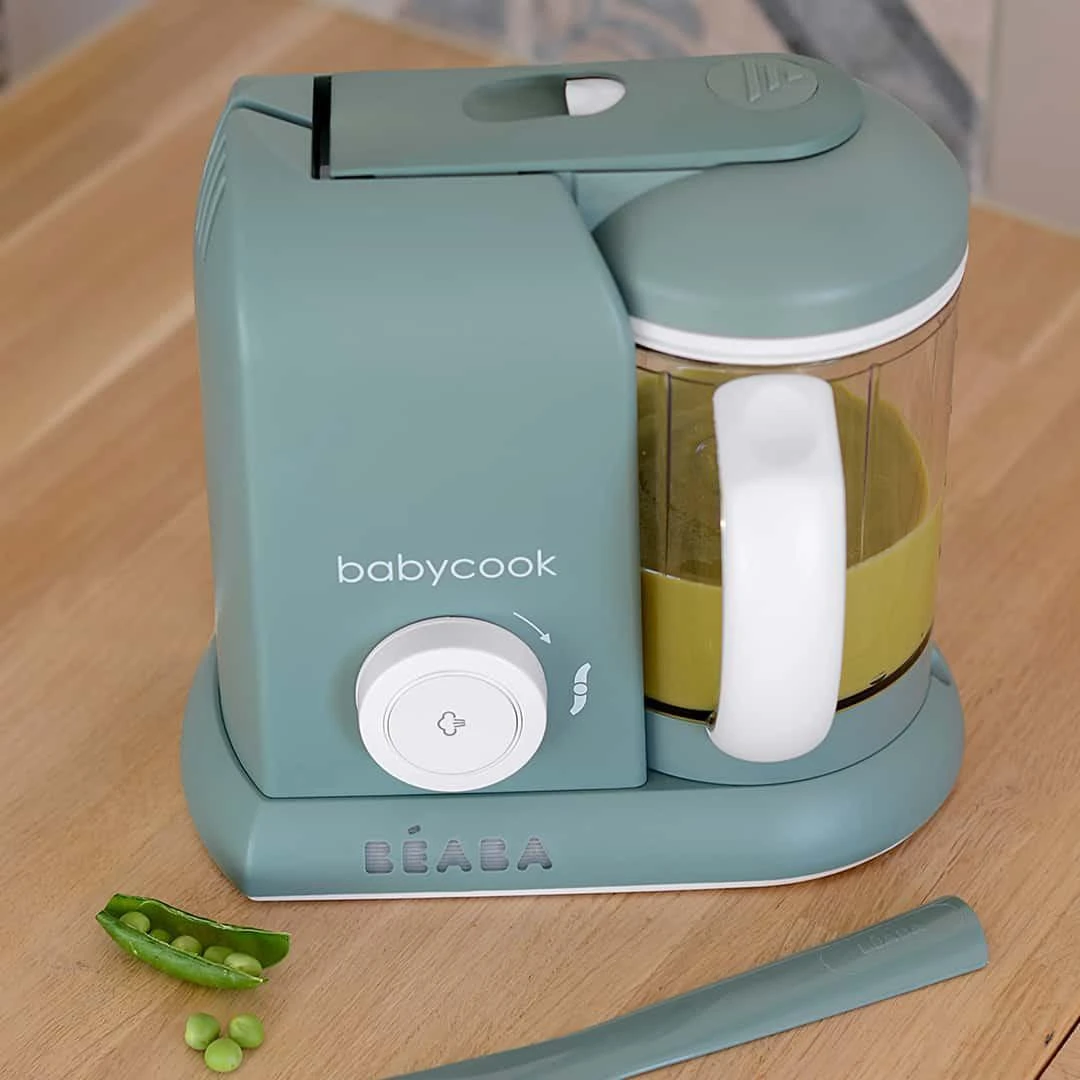 BEABA BABYCOOK Solo Trintuvas-garintuvas 4IN1, spalva: eucalyptus