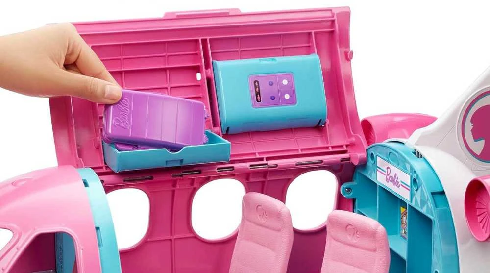 Mattel LĖLĖS BARBĖS LĖKTUVAS DREAMPLANE SU LĖLĖ