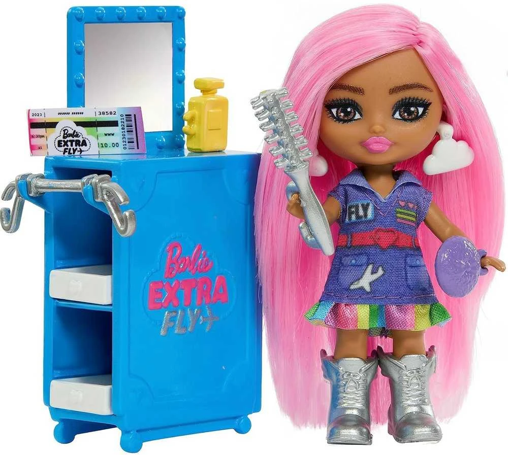 Barbie Mattel LĖLĖS BARBĖS LĖKTUVAS EXTRA FLY HPF72
