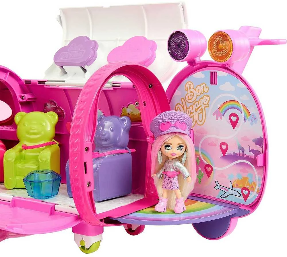 Barbie Mattel LĖLĖS BARBĖS LĖKTUVAS EXTRA FLY HPF72