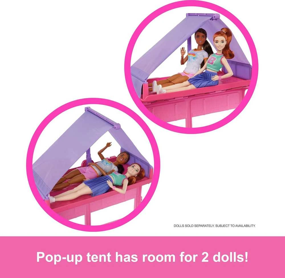 Lėlių kemperis Mattel Barbie Dreamcamper, su priedais