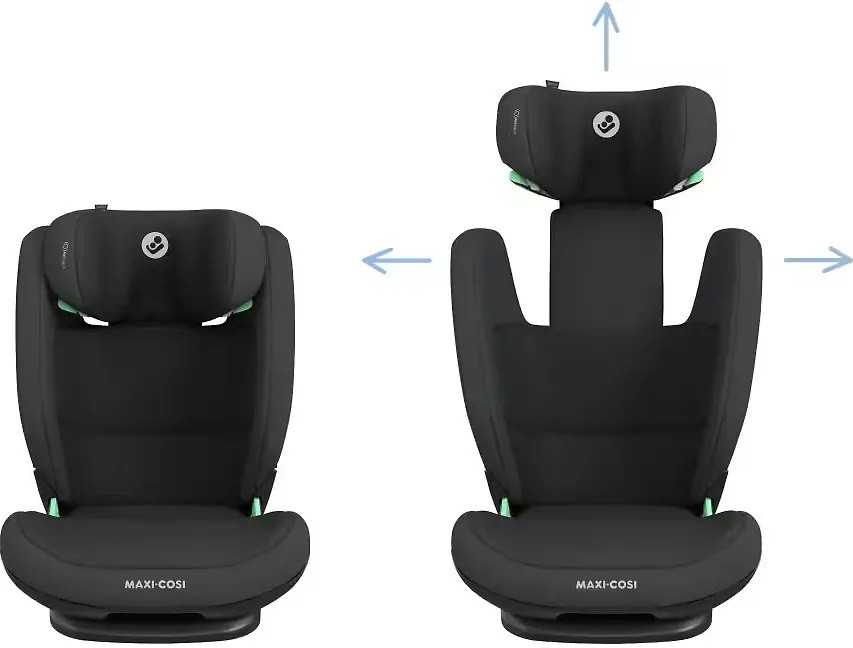 MAXI COSI RODIFIX M I-SIZE AUTOMOBILINĖ KĖDUTĖ, 15-36 KG., BASIC Juodas