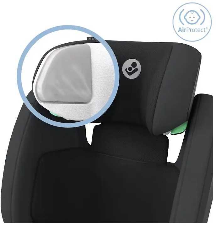 MAXI COSI RODIFIX M I-SIZE AUTOMOBILINĖ KĖDUTĖ, 15-36 KG., BASIC Juodas