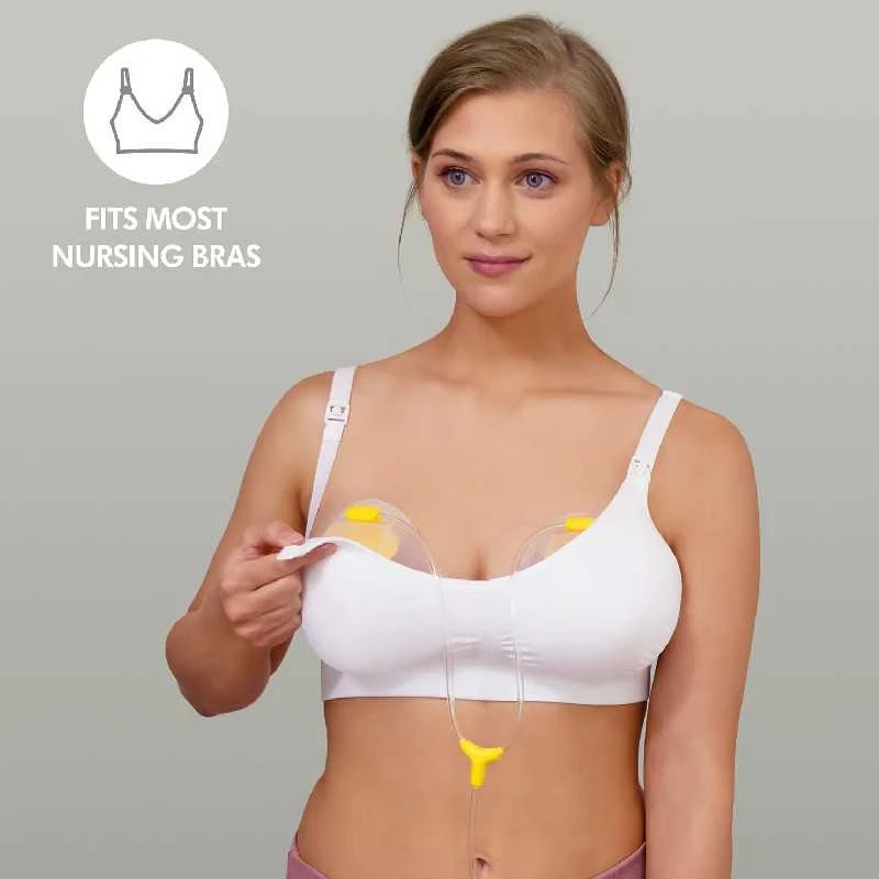 MEDELA DVIGUBAS PIENTRAUKIS SU ĮKRAUNAMA BATERIJA SWING MAXI HANDS FREE