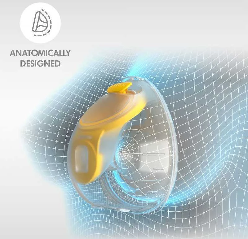 MEDELA DVIGUBAS PIENTRAUKIS SU ĮKRAUNAMA BATERIJA SWING MAXI HANDS FREE