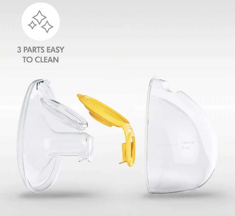 MEDELA DVIGUBAS PIENTRAUKIS SU ĮKRAUNAMA BATERIJA SWING MAXI HANDS FREE