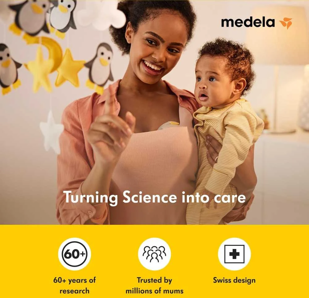 MEDELA EASY POUR MOTINOS PIENO LAIKYMO MAIŠELIAI, 210 ML, 100 VNT.