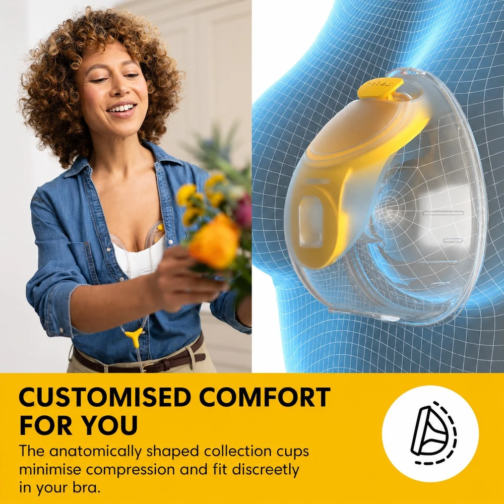 MEDELA FREESTYLE MINI PAKRAUNAMAS ELEKTRINIS PIENTRAUKIS, HANDS-FREE