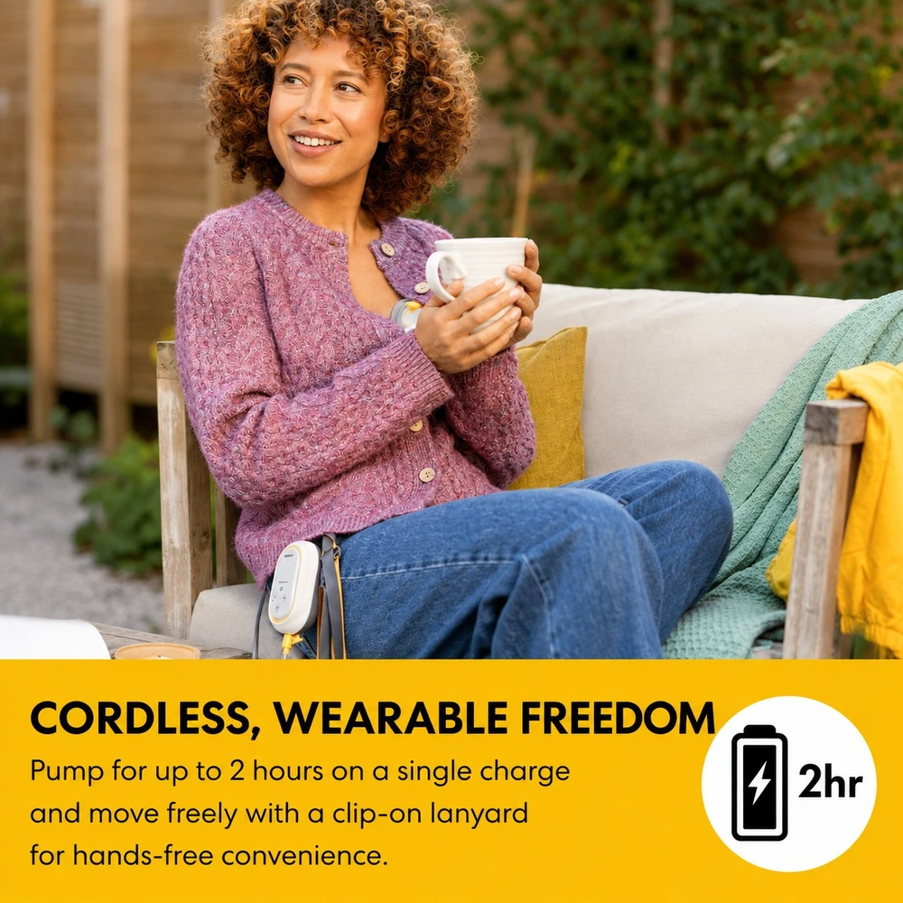 MEDELA FREESTYLE MINI PAKRAUNAMAS ELEKTRINIS PIENTRAUKIS, HANDS-FREE