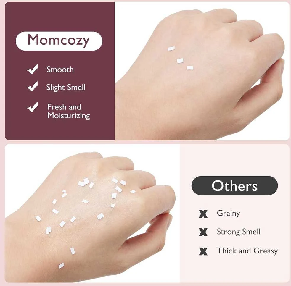 MOMCOZY 100 PROC. NATŪRALUS, VEGANIŠKAS, BE LANOLINO, SPENELIŲ KREMAS