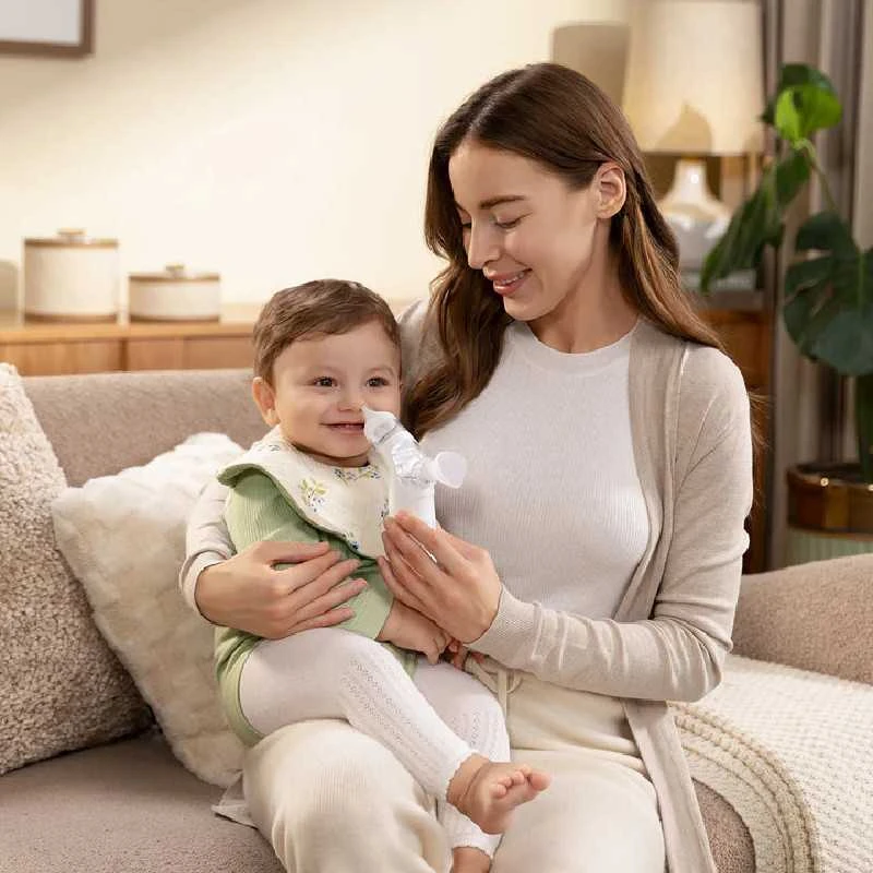 MOMCOZY 2IN1 ELEKTRINIS NOSIES ASPIRATORIUS SU PURKŠTUKU BREEZYCLEAR