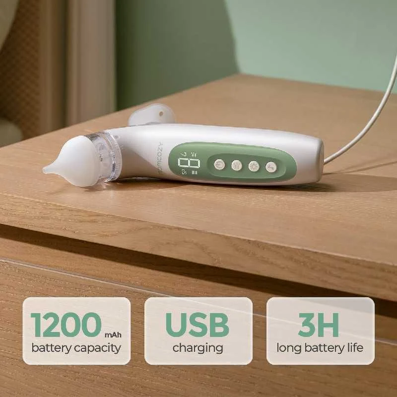 MOMCOZY 2IN1 ELEKTRINIS NOSIES ASPIRATORIUS SU PURKŠTUKU BREEZYCLEAR