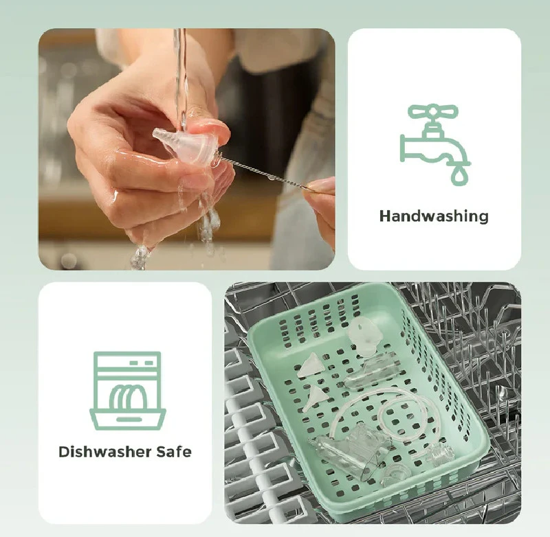 MOMCOZY BREEZYCLEAR PRO™ ELEKTRINIS NOSIES ASPIRATORIUS KŪDIKIAMS