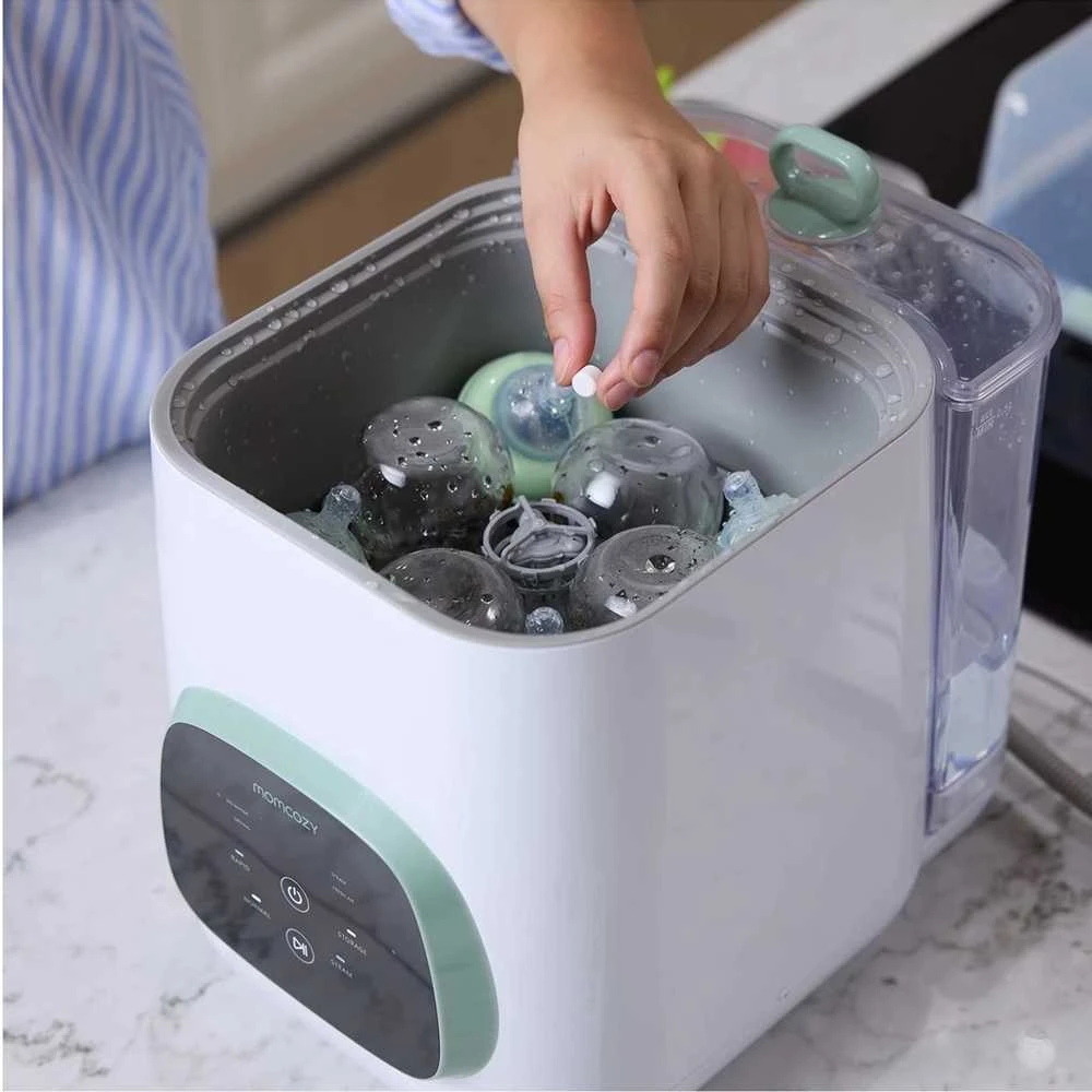 Momcozy KleanPal Pro buteliukų plovyklos tabletės, 120 vnt.