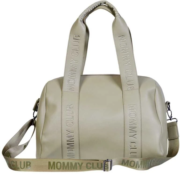 CHILDHOME MOMMY CLUB MAMOS KREPŠYS, SIGNATURE SIMILI LEATHER Žalias
