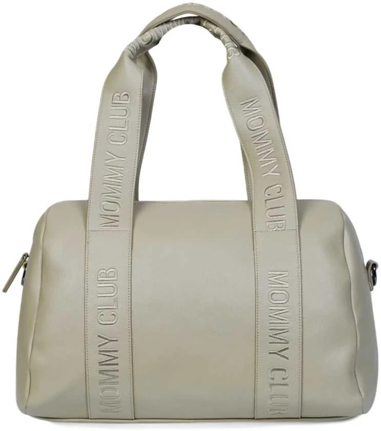 CHILDHOME MOMMY CLUB MAMOS KREPŠYS, SIGNATURE SIMILI LEATHER Žalias