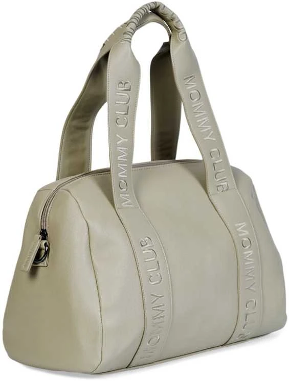 CHILDHOME MOMMY CLUB MAMOS KREPŠYS, SIGNATURE SIMILI LEATHER Žalias