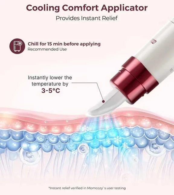 MOMCOZY COMFORTNIP™ VĖSINANTIS IR RAMINANTIS SPENELIŲ KREMAS