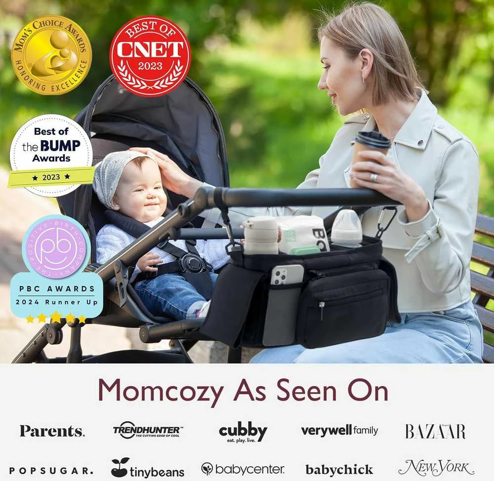 MOMCOZY DAIKTŲ LAIKYMO KREPŠYS PRIE VEŽIMĖLIO