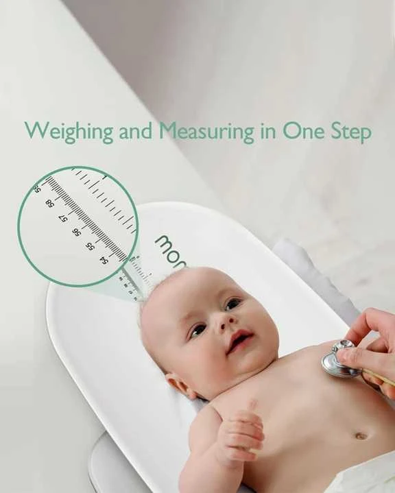 MOMCOZY DAUGIAFUNKCINĖS ELEKTRINĖS KŪDIKIŲ SVARSTYKLĖS 2IN1 SU ŪGIO MATAVIMO FUNKCIJA