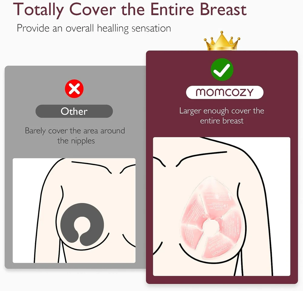 MOMCOZY DAUGKARTINIAI ŠILDOMIEJI IR ŠALDOMIEJI KOMPRESAI KRŪTIMS, 2 VNT.