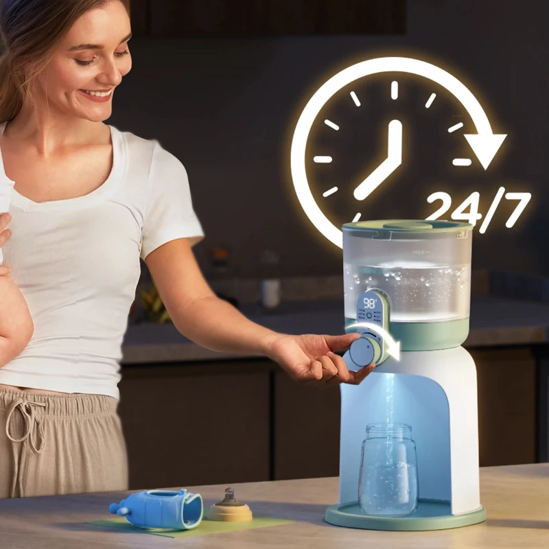 MOMCOZY DUAL LIGHTS BUTELIUKŲ ŠILDYTUVAS KŪDIKIAMS
