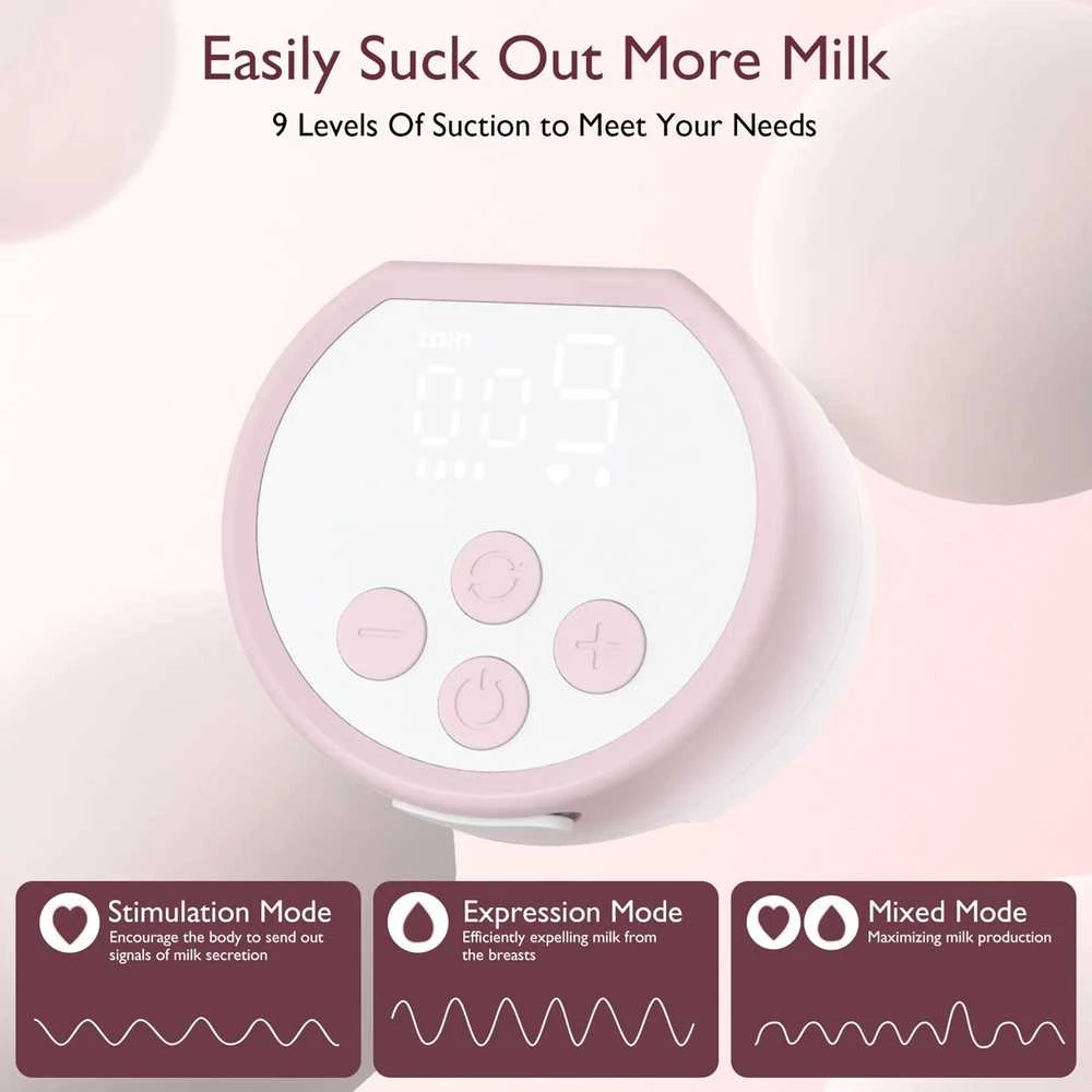 MOMCOZY DVIGUBAS NEŠIOJAMAS BELAIDIS PIENTRAUKIS S12 PRO, ROŽINIS