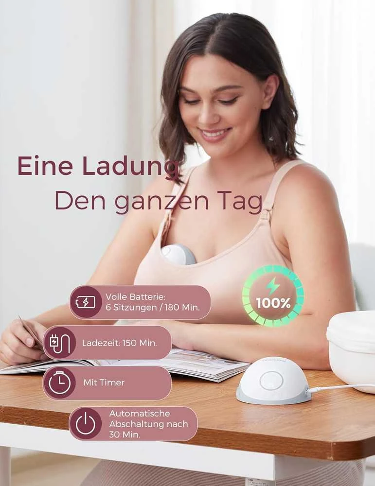 MOMCOZY DVIGUBAS NEŠIOJAMAS BELAIDIS PIENTRAUKIS M6, RAUSVAS