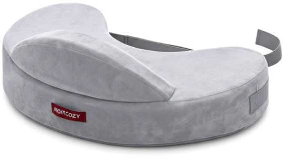 MOMCOZY EXCLUSIVE MEMORY FOAM MAITINIMO PAGALVĖ, Pilkas