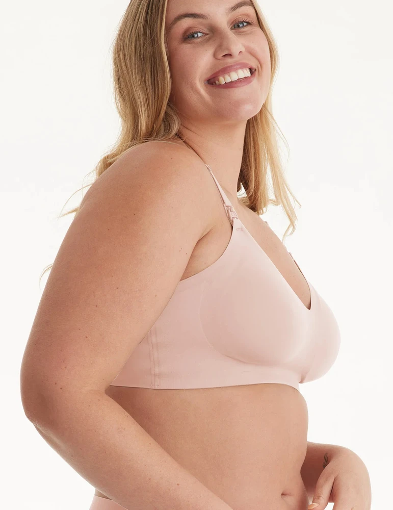 MOMCOZY ITIN MINKŠTA LIEMENĖLĖ NĖŠČIOSOMS IR MAITINANČIOMS YN21, SKIN, XL DYDIS