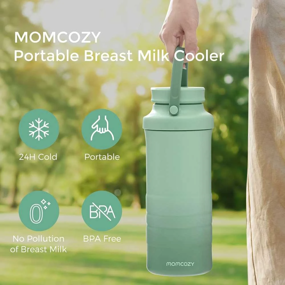 MOMCOZY KELIONINIS MOTINOS PIENO ŠALDIKLIS