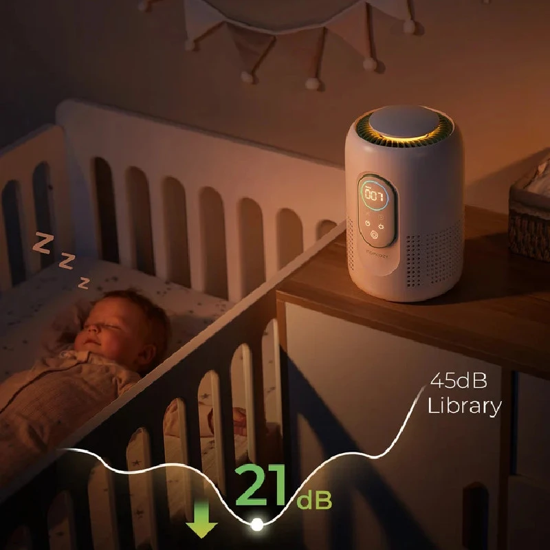 MOMCOZY KŪDIKIO KAMBARIO ORO VALYTUVAS COZYBREATH