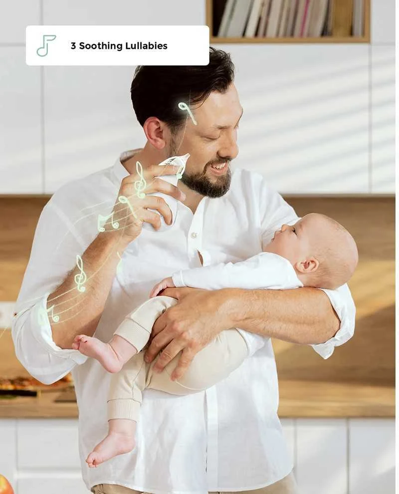 MOMCOZY KŪDIKIŲ NOSIES ASPIRATORIUS SU ILGAI LAIKANČIA BATERIJA