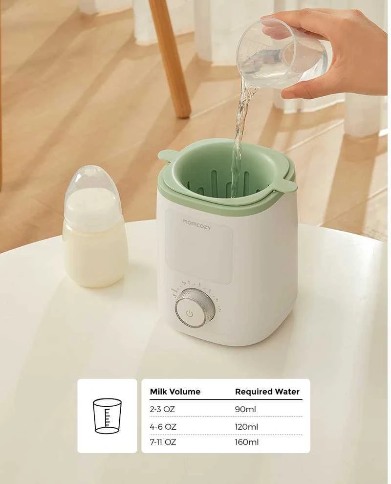 MOMCOZY MW02 NUTRI SMART IŠMANUSIS BUTELIUKŲ ŠILDYTUVAS KŪDIKIAMS