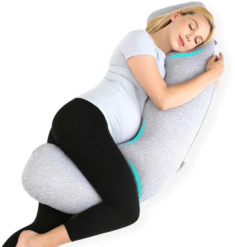 Momcozy nėščiosios pagalvė, J formos