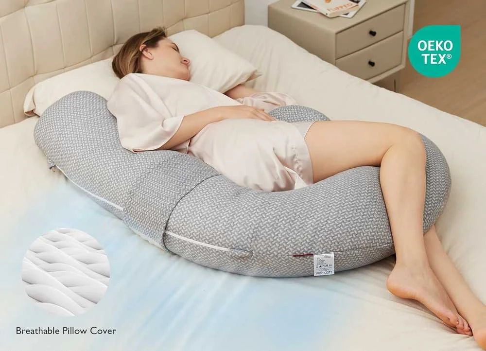 MOMCOZY NĖŠČIOSIOS PAGALVĖ SU VĖSINANČIU AUDINIU, F FORMOS